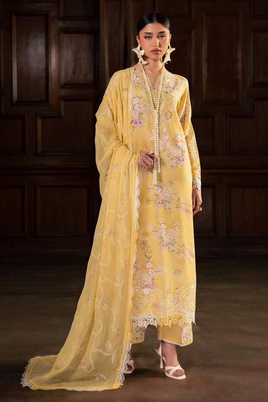 Nureh | Maya Lawn | NS-168 - Luxury Dress - available at Maria Faisal in UK and USA.