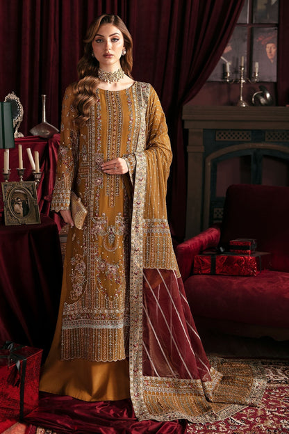 Nureh | Elanora Formal 24 | CRIMSON - Ladies Clothes - Maria Faisal