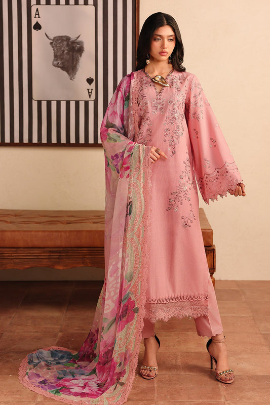 Nureh | Raha Lawn | NE-249 - Luxury Dress - available at Maria Faisal in UK and USA.