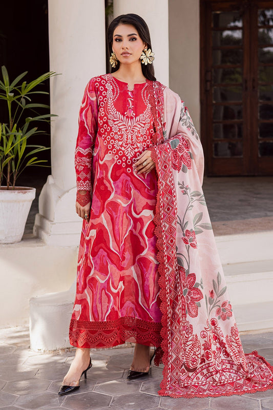 Nureh | Rania Prints | NR-06 - Casual Dress - available at Maria Faisal in UK and USA.