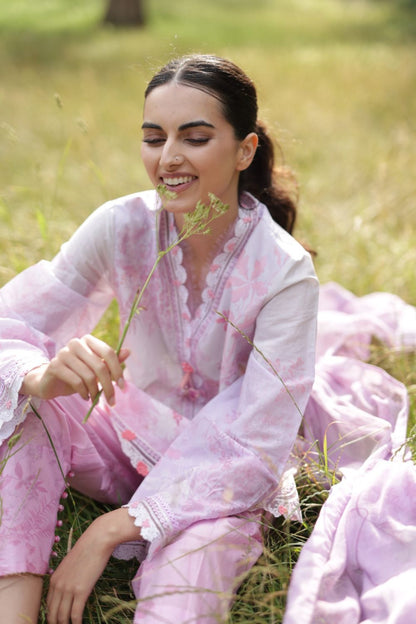 Sobia Nazir | Prints 26 | 1B - Luxury Dress - available at Maria Faisal in UK and USA.
