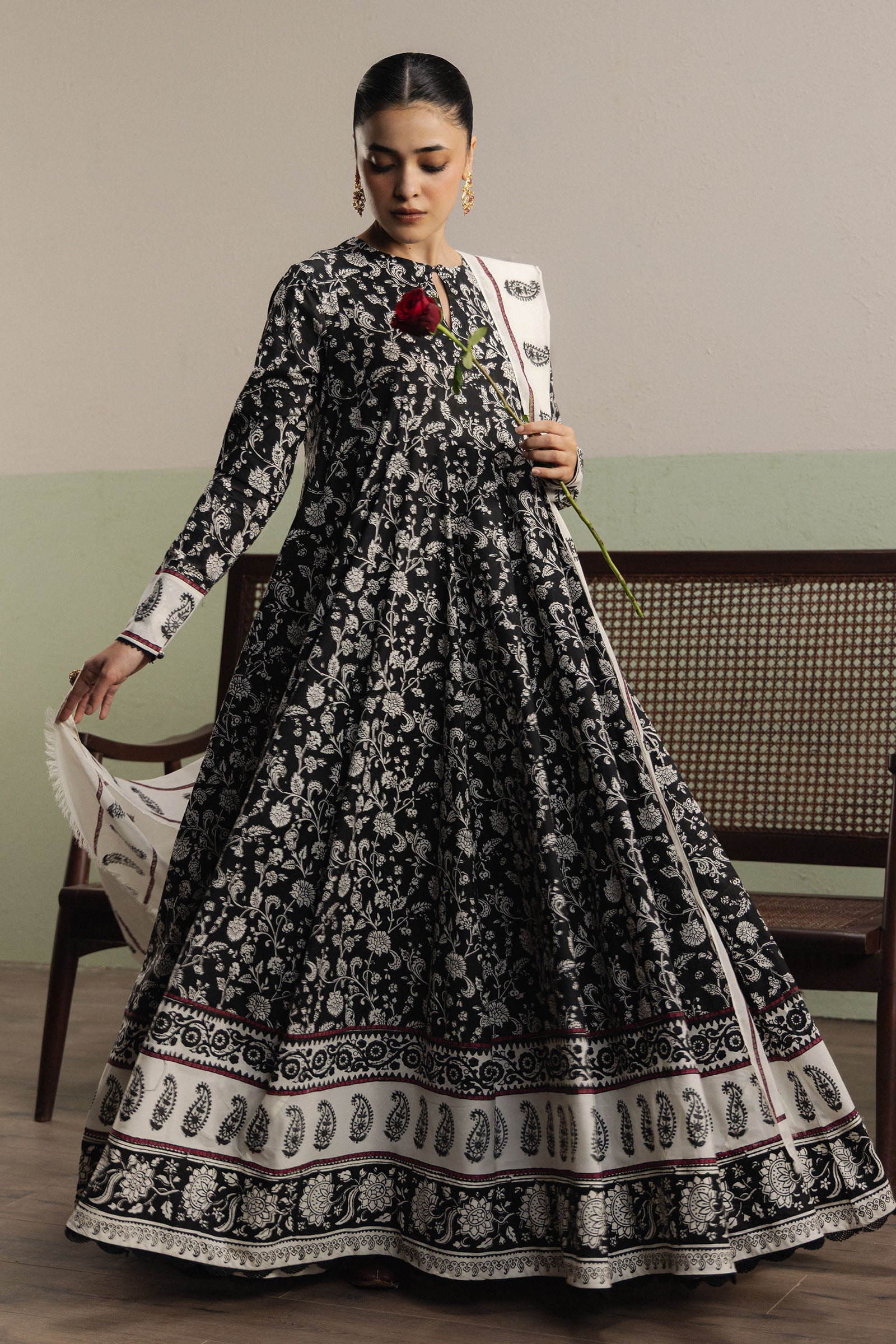 ZaraShahJahan | SS26 | Roshni - Festive Dress - available at Maria Faisal in UK and USA