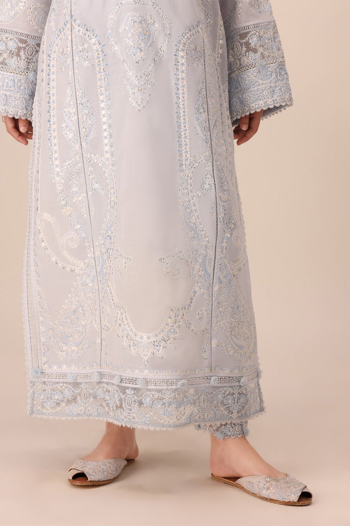 Elan | Stitched Pret 26 | ROUHAAN (EL26-04 A ST) - Luxury Dress - available at Maria Faisal in UK and USA.