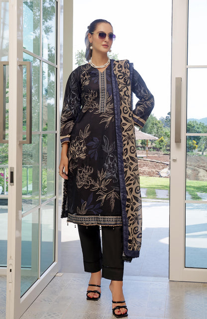 Alzohaib | Digital Printed Cambric | Colors Digital Cambric 3 Piece-CDC-25-02 - Ladies Clothes - Maria Faisal