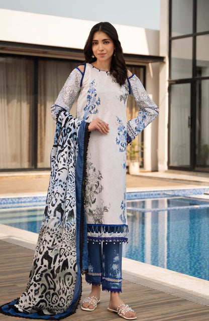 Alzohaib | Premium Prints 25 | AZP-25-02 by Maria Faisal - Registered Vendor of : Alzohaib - type : Ladies Clothes - 100% original wedding dresses