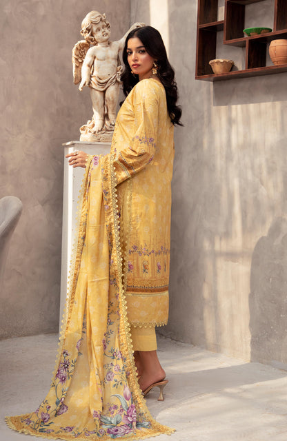 Alzohaib | Digital Printed Cambric | Colors Digital Cambric 3 Piece-CDC-2-25-02 - Ladies Clothes - Maria Faisal