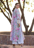 Elaf Premium | Prints Chikankari 24 | 04A OCEAN BLOSSOMS - Waniyas
