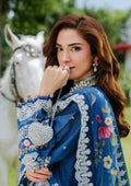 Elaf Premium | Luxury Lawn 25 | ELH-2A ZIVA by Maria Faisal - Registered Vendor of : Elaf Premium - type : Ladies Clothes - 100% original wedding dresses