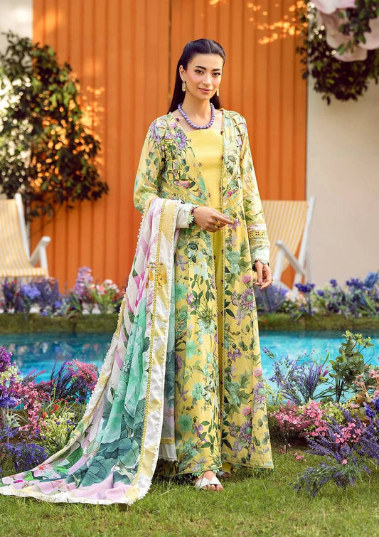 Elaf Premium | Prints 25 | EPS-7A DAISY FIELDS by Maria Faisal - Registered Vendor of : Elaf Premium - type : Ladies Clothes - 100% original wedding dresses
