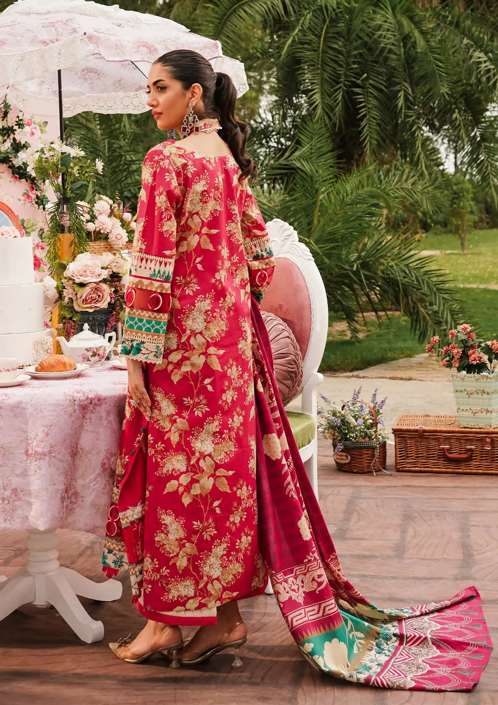 Elaf Premium | Printed Collection 24 | EEP-04A - Flores de Amor - Waniyas