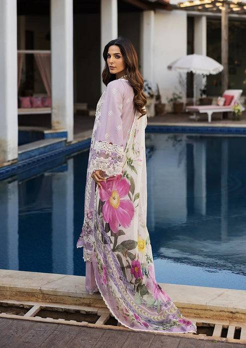 Kahf Premium | Luxury Lawn 25 | KLR-11 Bloom by Maria Faisal - Registered Vendor of : Kahf Premium - type : Ladies Clothes - 100% original wedding dresses