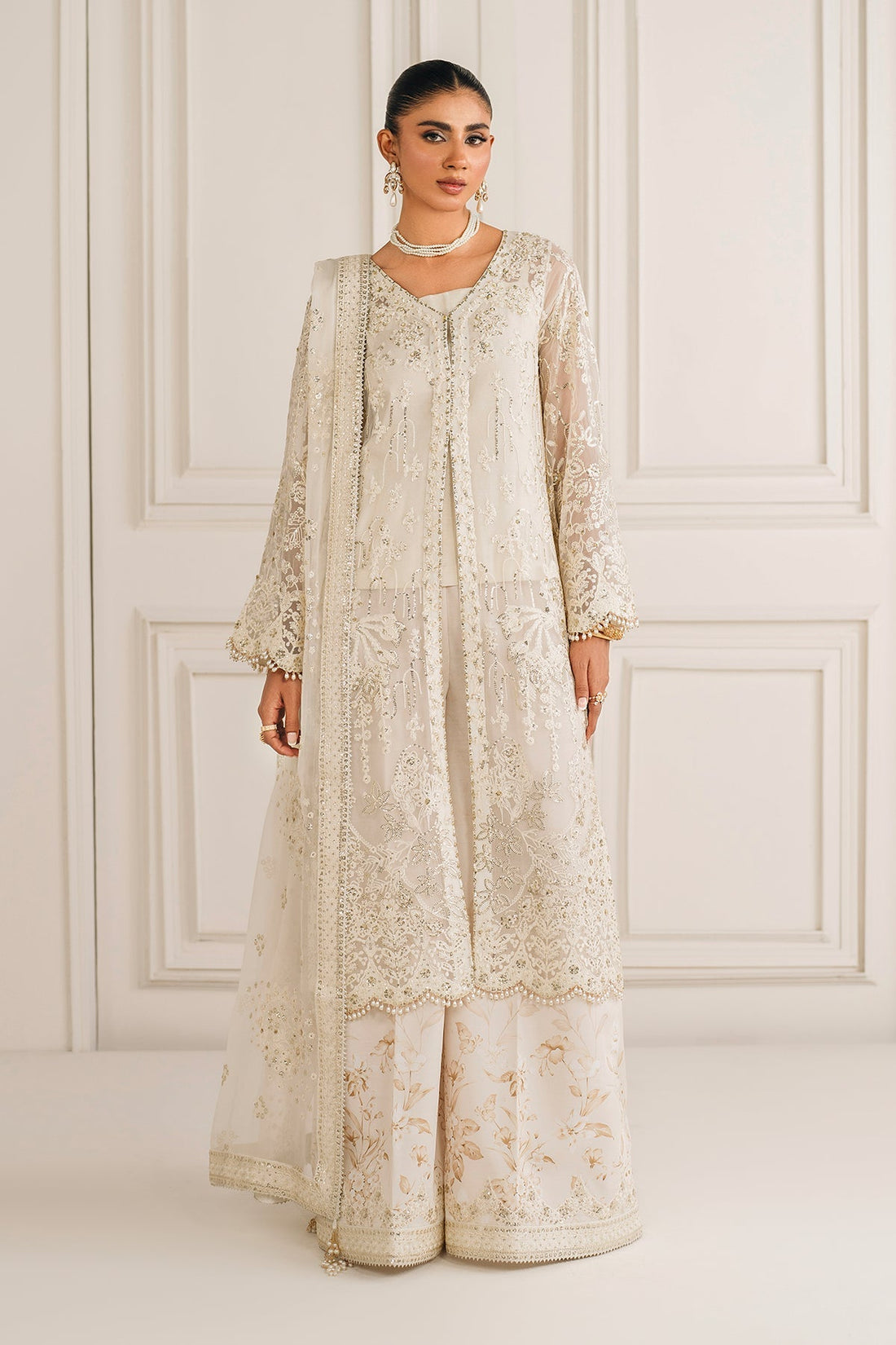 Baroque | Formal Collection | UF-4157 - Ladies Clothes - Maria Faisal