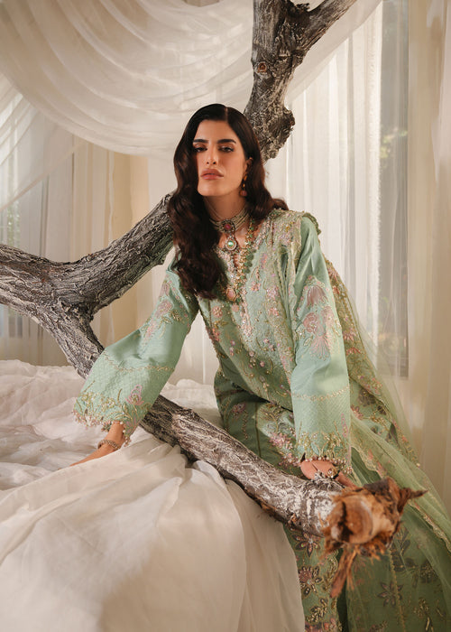 Saira Shakira | Reve Wedding Festive 26 | Verdant - Dress - available at Maria Faisal in UK and USA.