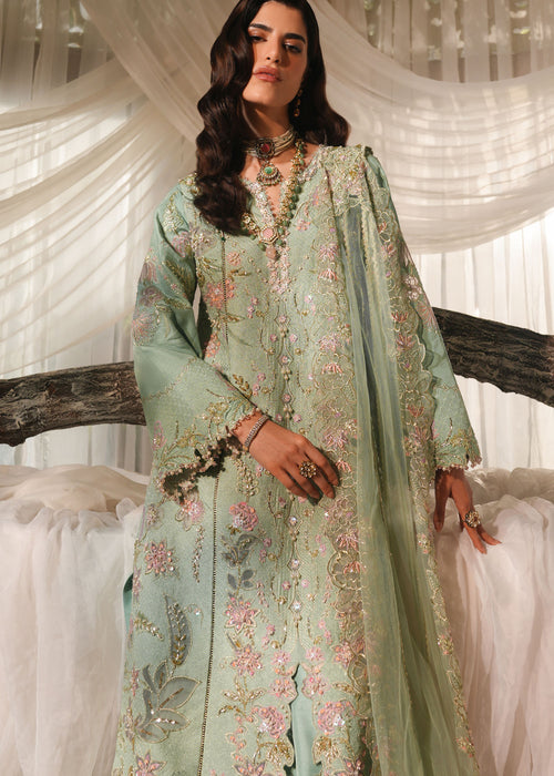 Saira Shakira | Reve Wedding Festive 26 | Verdant - Dress - available at Maria Faisal in UK and USA.