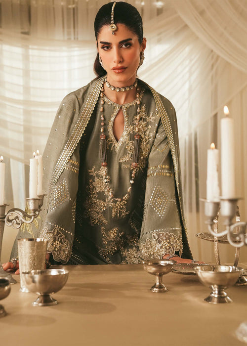 Saira Shakira | Reve Wedding Festive 26 | Gleamore - Dress - available at Maria Faisal in UK and USA.
