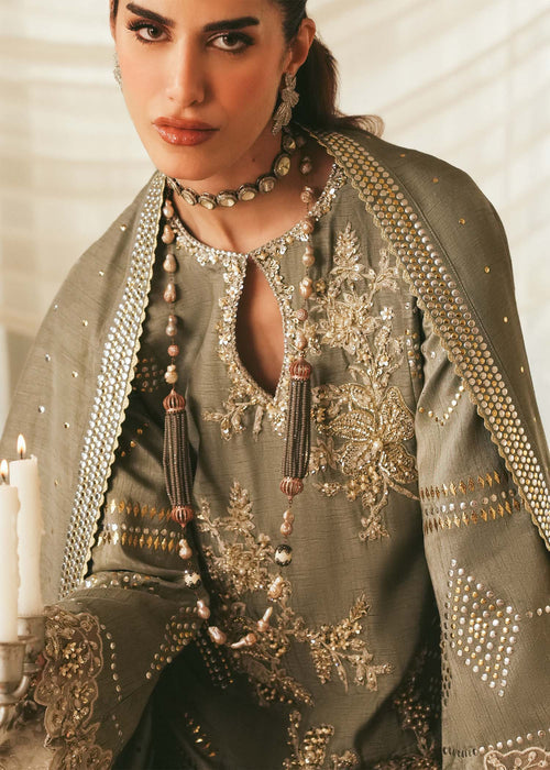 Saira Shakira | Reve Wedding Festive 26 | Gleamore - Dress - available at Maria Faisal in UK and USA.