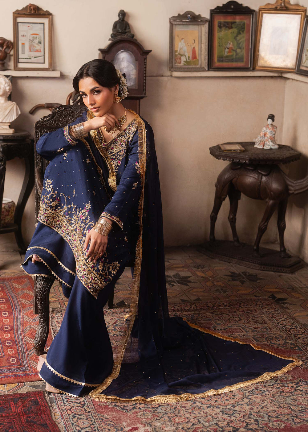 Haseen s | Dastakh Pret |Shabnama - Dress - available at Maria Faisal in UK and USA.