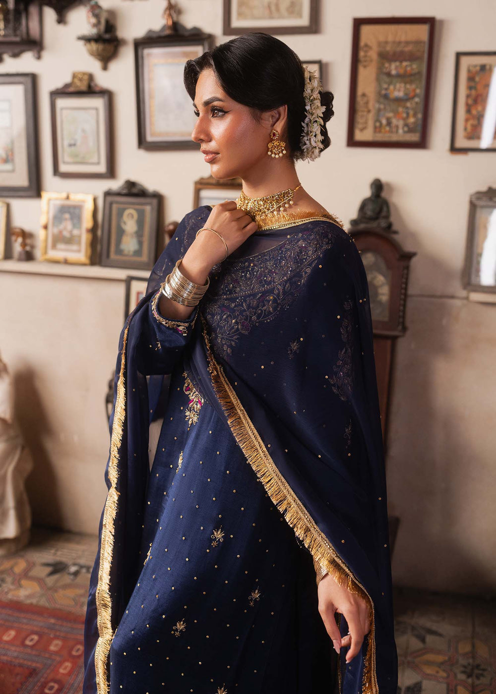 Haseen s | Dastakh Pret |Shabnama - Dress - available at Maria Faisal in UK and USA.