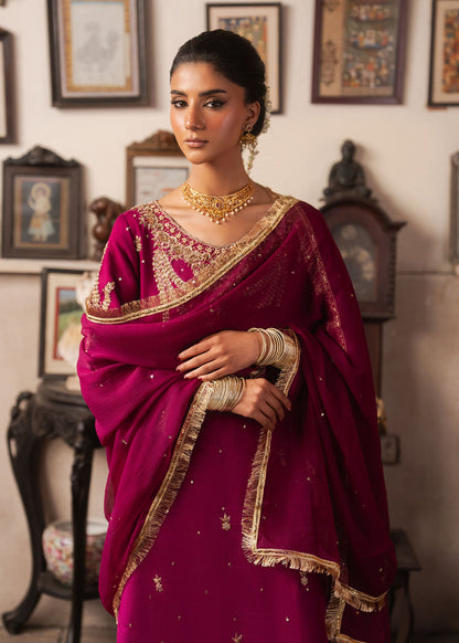 Haseens | Dastakh Pret | Foshina - Dress - available at Maria Faisal in UK and USA.