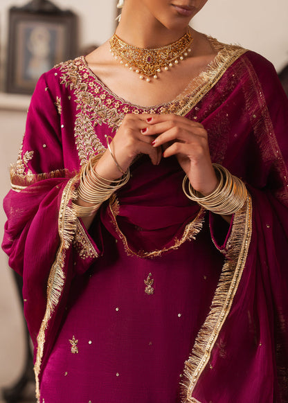 Haseens | Dastakh Pret | Foshina - Dress - available at Maria Faisal in UK and USA.