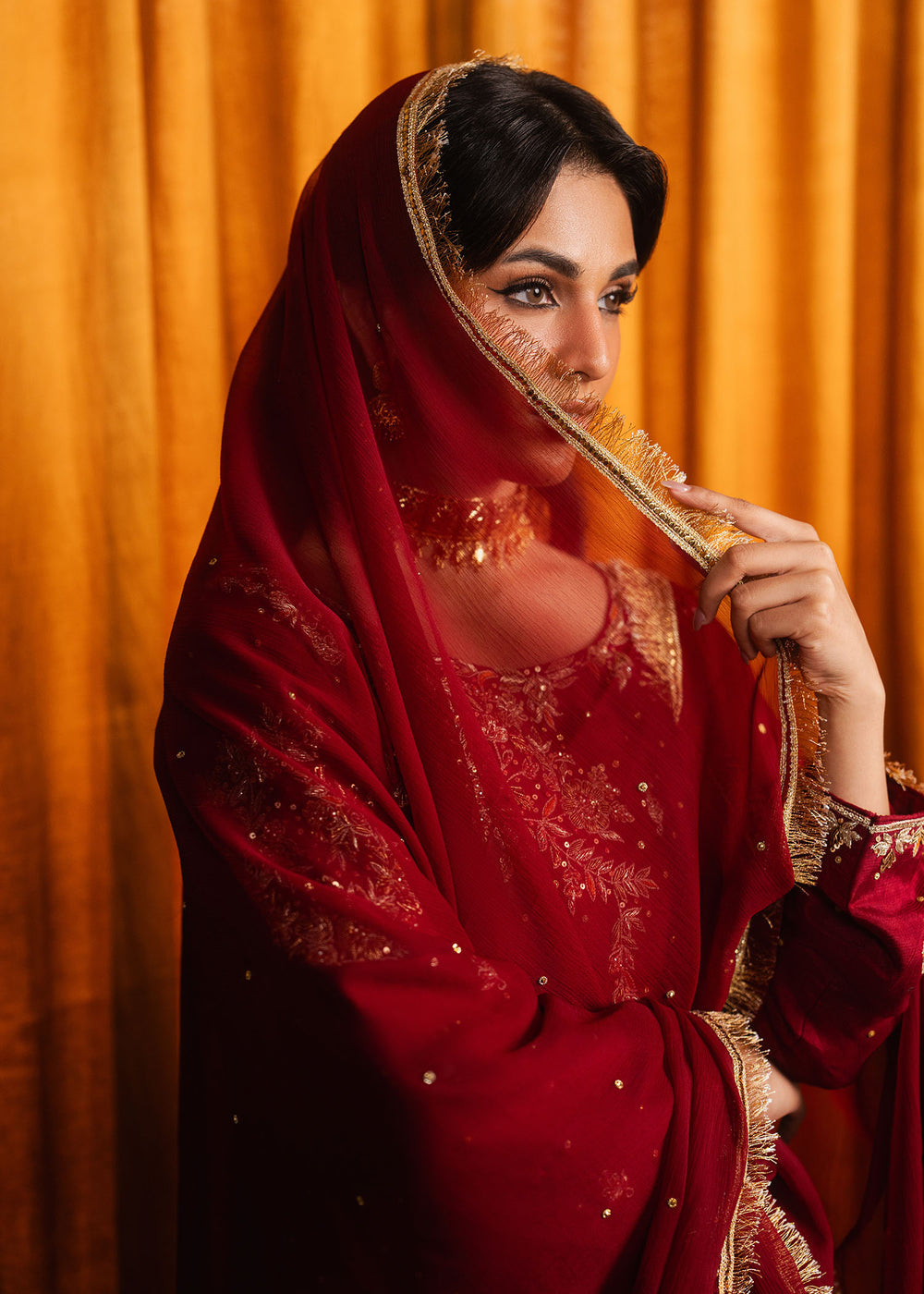 Haseens | Dastakh  Pret |Mehrban - Dress - available at Maria Faisal in UK and USA.