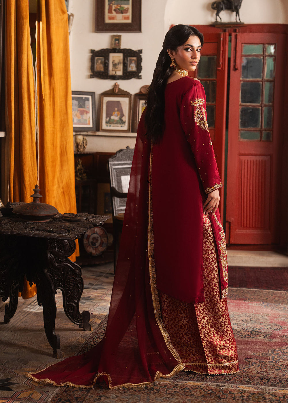 Haseens | Dastakh  Pret |Mehrban - Dress - available at Maria Faisal in UK and USA.