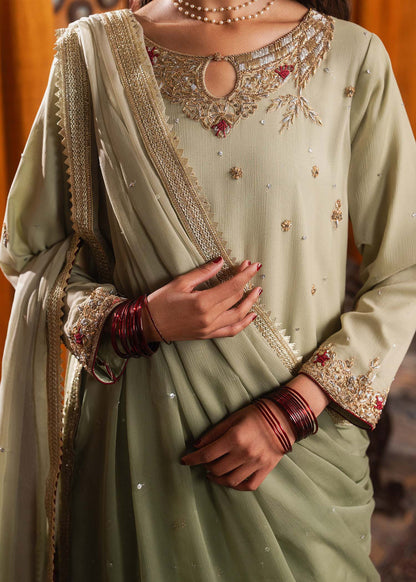 Haseens | Dastakh Pret |Kalpana - Dress - available at Maria Faisal in UK and USA.