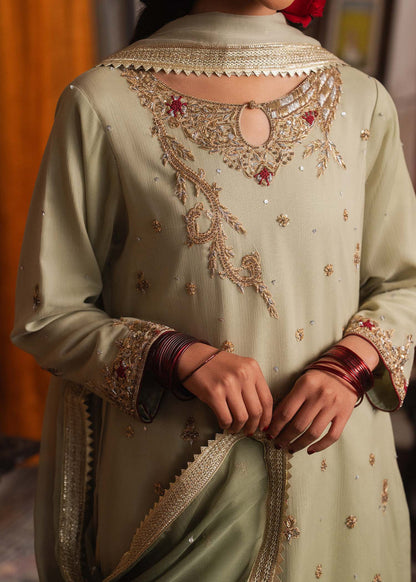 Haseens | Dastakh Pret |Kalpana - Dress - available at Maria Faisal in UK and USA.