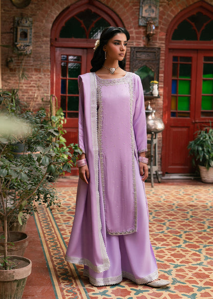 Haseens | Dastakh Pret | Lailaik - Dress - available at Maria Faisal in UK and USA.