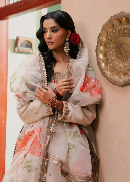 Haseens | Dastakh Pret | Sarapa - Dress - available at Maria Faisal in UK and USA.