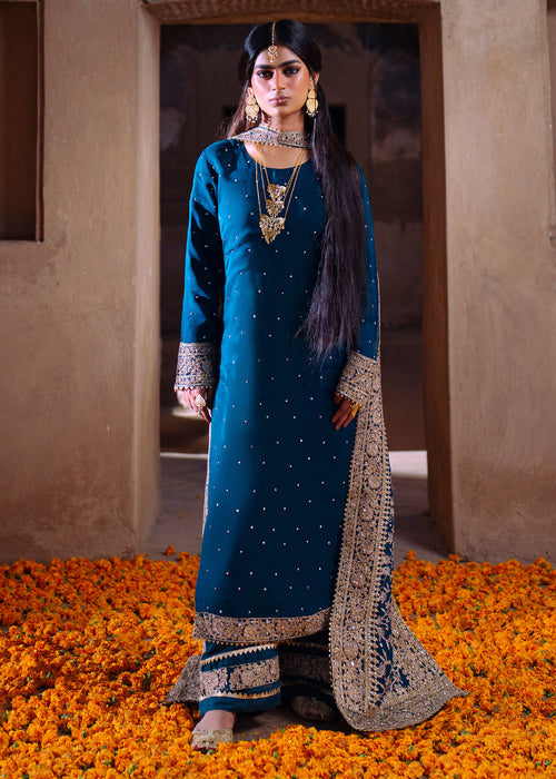 Haseens | Darbar Formals | Nishat - Dress - available at Maria Faisal in UK and USA.