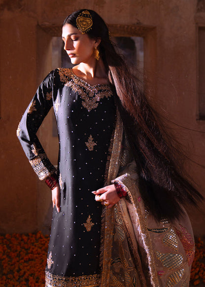 Haseens | Darbar Formals | Shabrang - Dress - available at Maria Faisal in UK and USA.