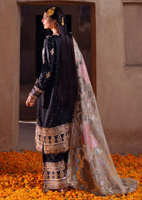 Haseens | Darbar Formals | Shabrang - Dress - available at Maria Faisal in UK and USA.