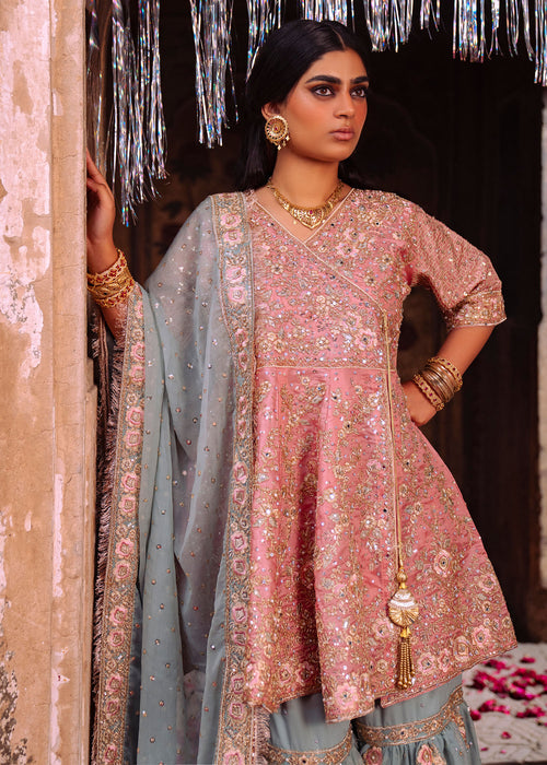 Haseens | Darbar Formals | Gulbarg - Dress - available at Maria Faisal in UK and USA.