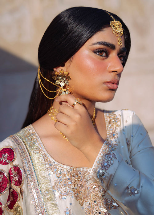 Haseens | Darbar Formals | Sarapah - Dress - available at Maria Faisal in UK and USA.