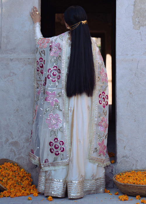 Haseens | Darbar Formals | Sarapah - Dress - available at Maria Faisal in UK and USA.
