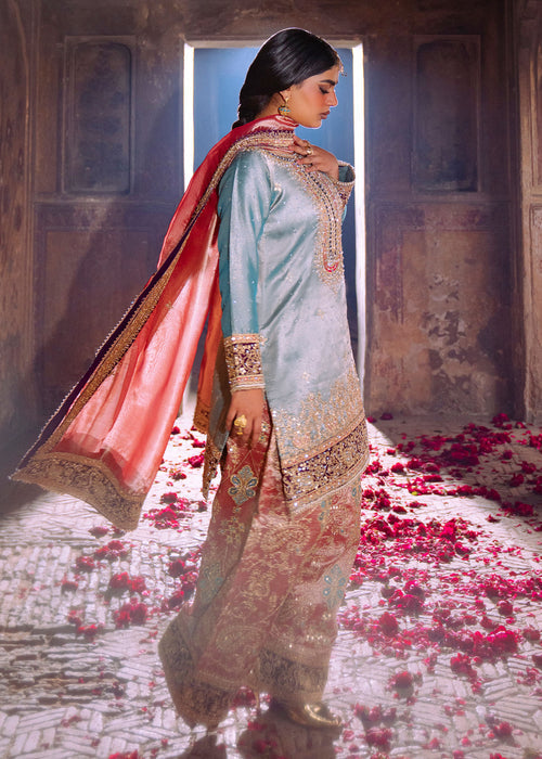 Haseens | Darbar Formals | Zarn«g�r - Dress - available at Maria Faisal in UK and USA.