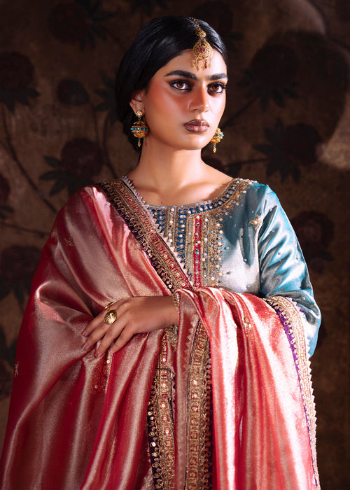 Haseens | Darbar Formals | Zarn«g�r - Dress - available at Maria Faisal in UK and USA.