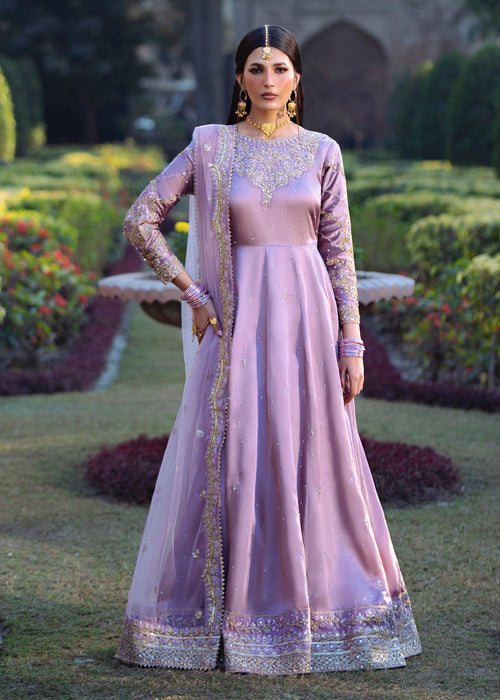 Haseens | Darbar Formals | Lil�f - Dress - available at Maria Faisal in UK and USA.