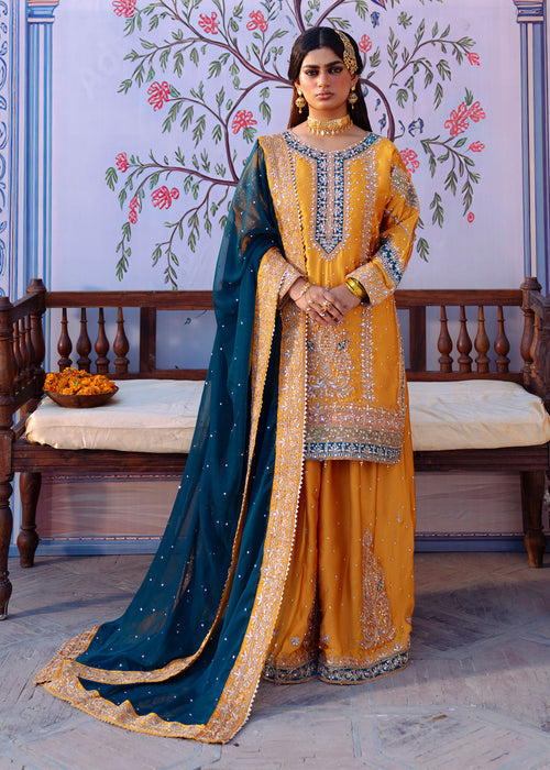 Haseens | Darbar Formals | Mehr�b - Dress - available at Maria Faisal in UK and USA.