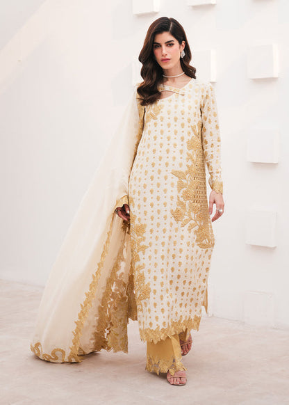 Saira Shakira | Saira Shakira Eid Pret | Dove Hush - Dress - available at Maria Faisal in UK and USA.