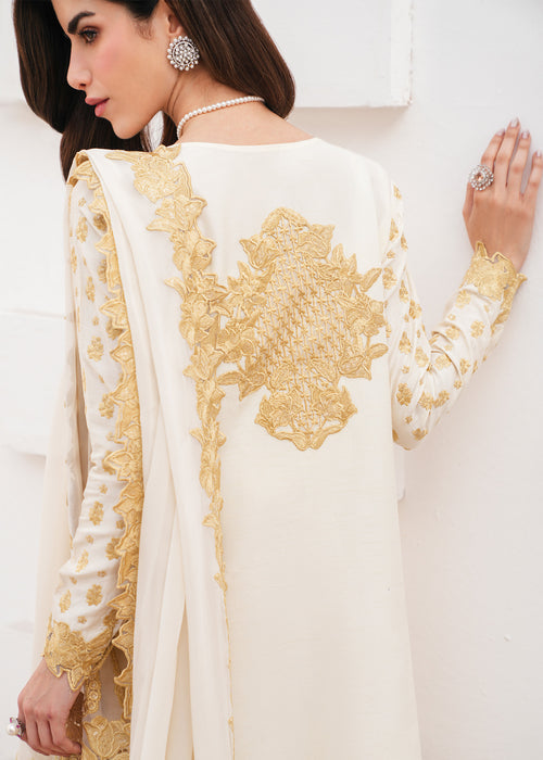 Saira Shakira | Saira Shakira Eid Pret | Dove Hush - Dress - available at Maria Faisal in UK and USA.
