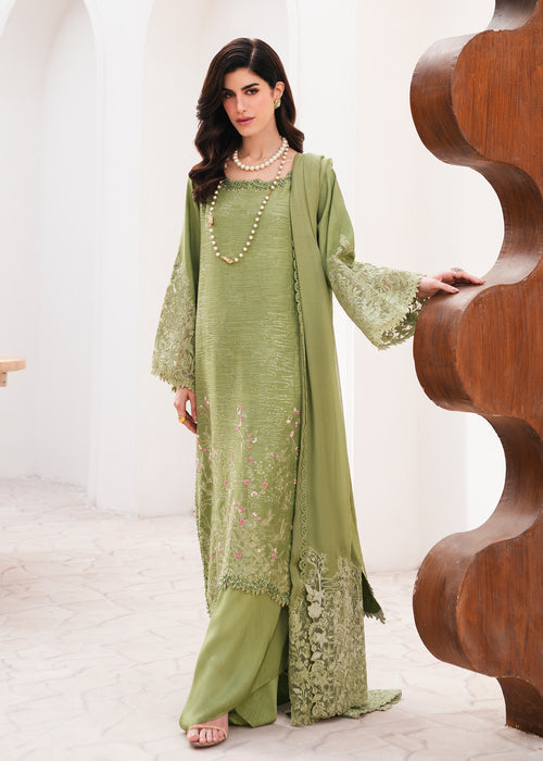 Saira Shakira | Saira Shakira Eid Pret | Verdant Veil - Dress - available at Maria Faisal in UK and USA.