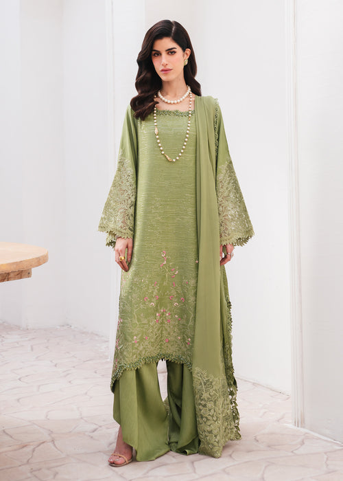 Saira Shakira | Saira Shakira Eid Pret | Verdant Veil - Dress - available at Maria Faisal in UK and USA.