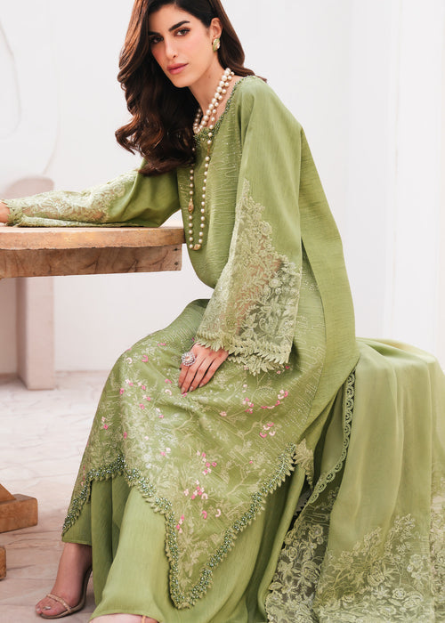 Saira Shakira | Saira Shakira Eid Pret | Verdant Veil - Dress - available at Maria Faisal in UK and USA.
