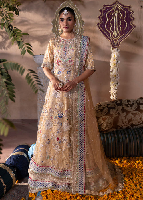 Haseens | Al Noor Formals | Noor-e-Gul - Dress - available at Maria Faisal in UK and USA.