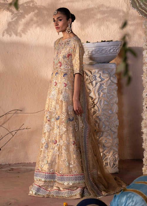 Haseens | Al Noor Formals | Noor-e-Gul - Dress - available at Maria Faisal in UK and USA.
