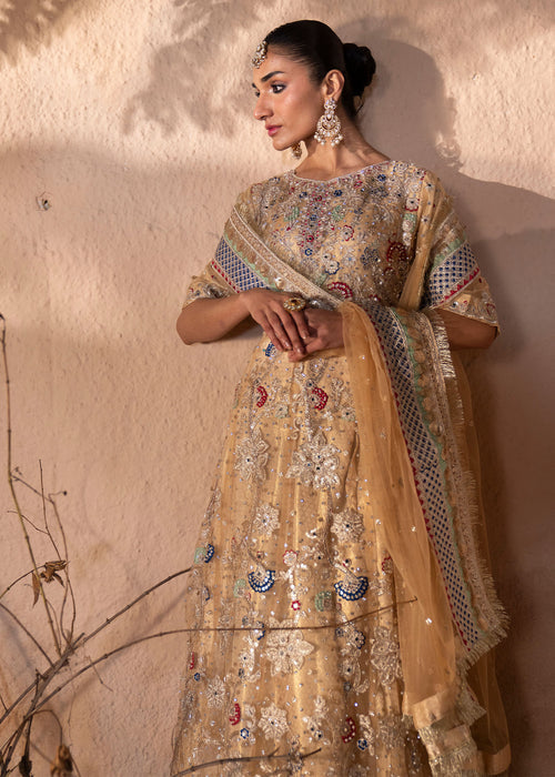 Haseens | Al Noor Formals | Noor-e-Gul - Dress - available at Maria Faisal in UK and USA.