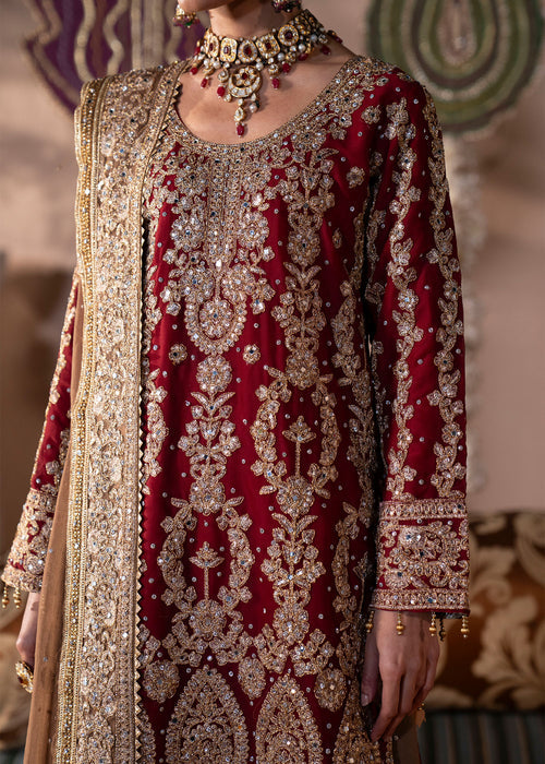 Haseens | Al Noor Formals | Jahan Ara - Dress - available at Maria Faisal in UK and USA.