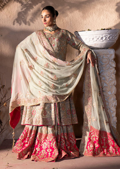 Haseens | Al Noor Formals | Husn Ara - Dress - available at Maria Faisal in UK and USA.